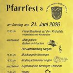 PFARRFEST ST. JOHANN BAPTIST 2026